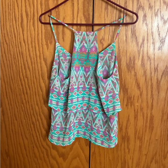 Women's Multicolor Patterned Top - Picture 2 of 11